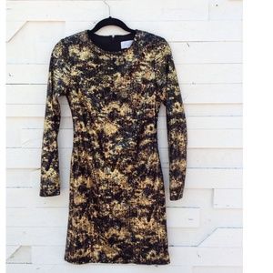 Sequin doll dress by Adam Lippes