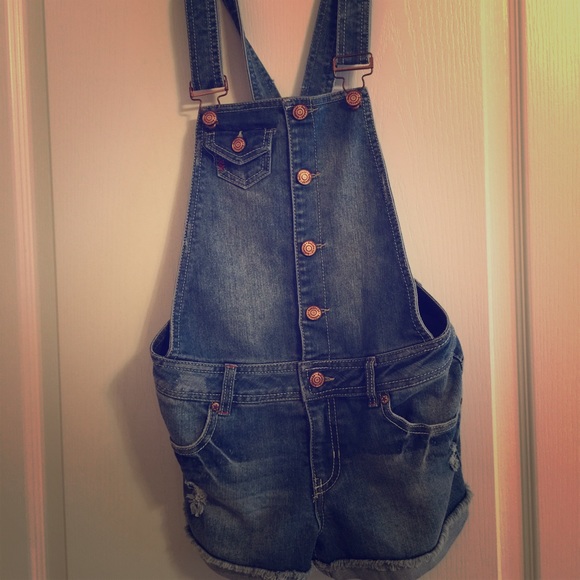 Overalls shorts