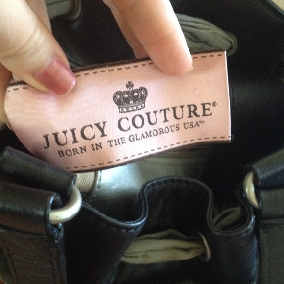 Juicy Couture Pink&Grey Velour Daydreamer Purse - Picture 3 of 3