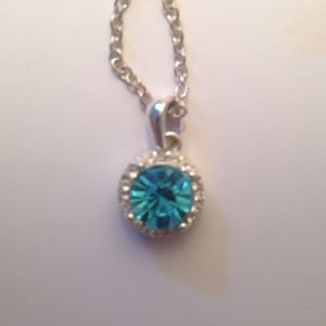 Light blue necklace