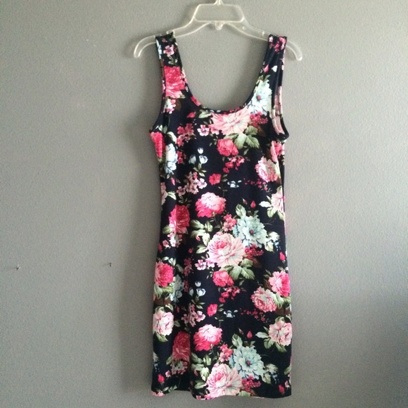 bodycon floral dress