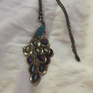 Peacock Necklace
