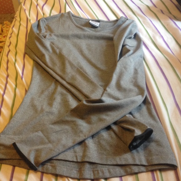 Nike pro dri fit grey long sleeve