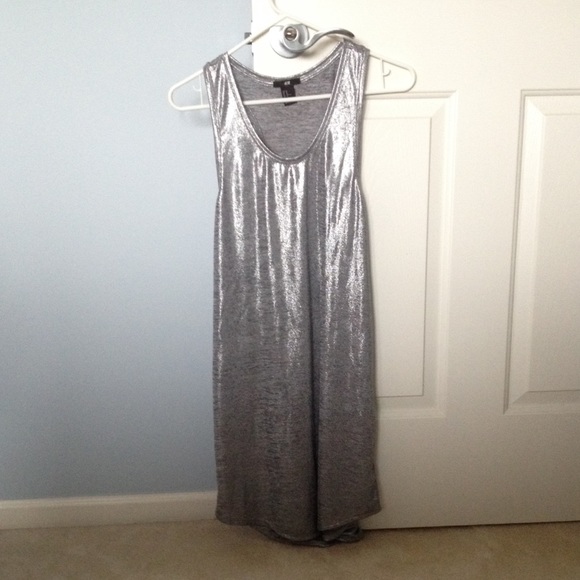 Free Sparkly Silver H&M Dress - Picture 2 of 4