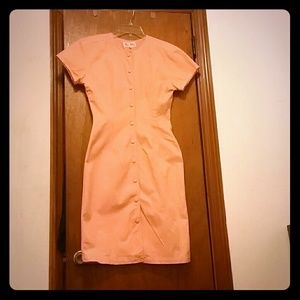 Paris Blues Vintage Salmon Denim Dress