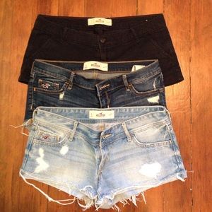Hollister shorts bundle