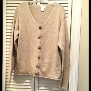 Coldwater Creek sweater with buttons (size XL)