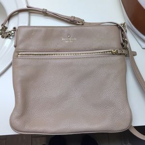 Kate spade beige cross body bag