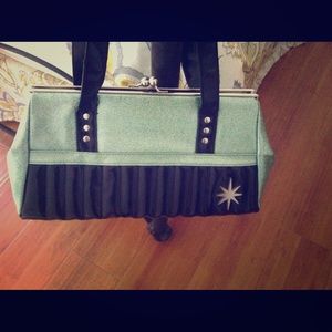 Lux Deville kiss lock purse