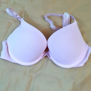 pink push up bra 34b