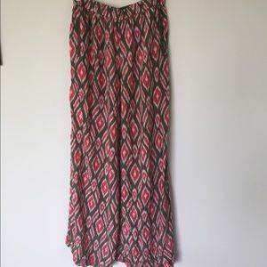 **SALE** Anthropologie Ikat wide legs