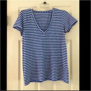 J. Crew cotton striped t-shirt