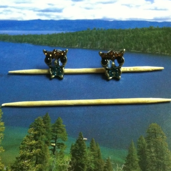 Tiny Little Owl Earrings - Picture 4 of 5