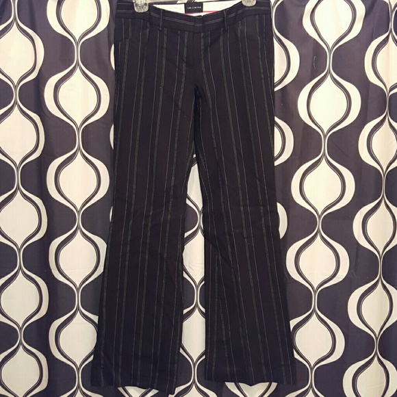 Drew Fit pinstripe career pants from The Limited