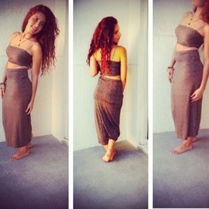 Hand-Made Hippie Long Skirt