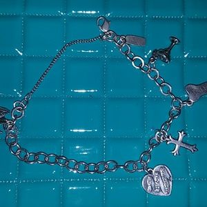 James avery Forged Link Charm Bracelet