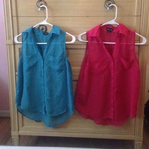 Wet seal button up shirt BUNDLE!!!