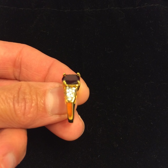 Red stone ring - Picture 3 of 3