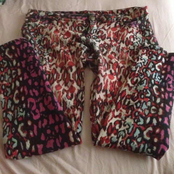 Colorful Design Print Bottoms! - Picture 1 of 1