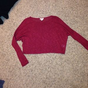 Crop top sweater