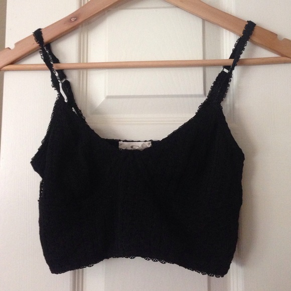 Black bralette