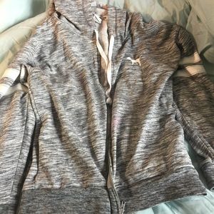 Pink VS zip up jacket