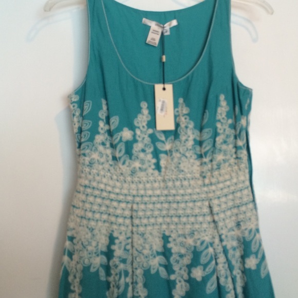 🆕NWT Turquoise embroidered dress