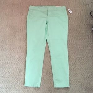 Mint khaki pants