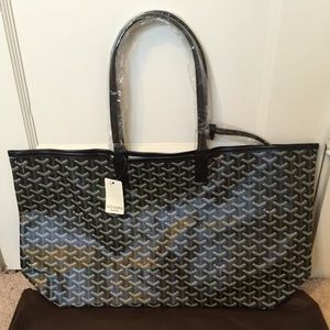 Goy Black GM St Louis shopping tote