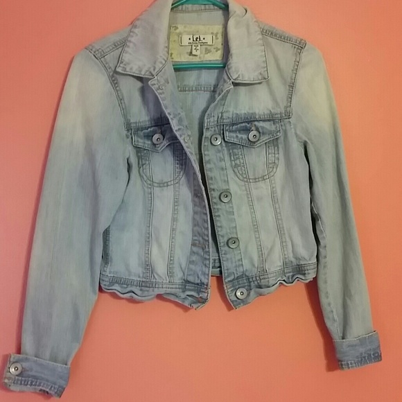 Cropped Jean Jacket