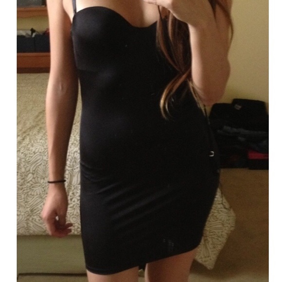 black slip to wear under dress