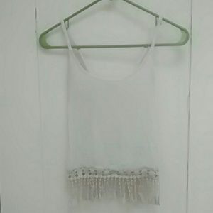 White Pac Sun Crop top