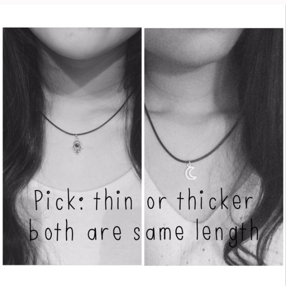 Leather Cord with Charm - Picture 2 of 4