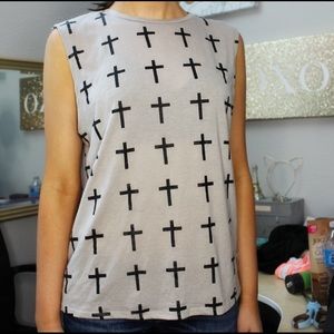Cross Muscle Tee