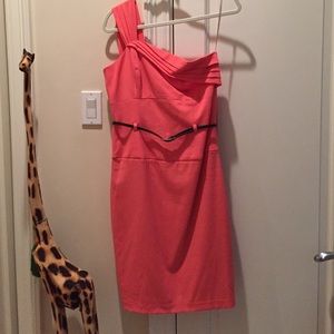 Black Halo coral dress size M/L