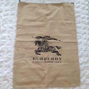 100% Authentic Burberry Dust Bag