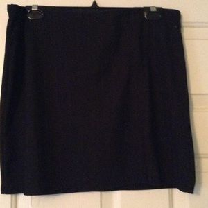 SOLD. CLEARANCE black swimwear skirt coverup