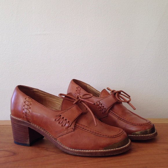Vintage "OR Marco" Heeled Loafers