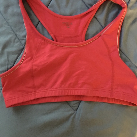 Pink old navy sports bra