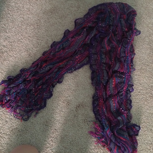 Cute purple scarf. OBO