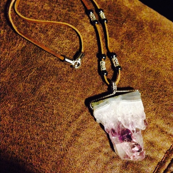 Raw Sliced Amethysist