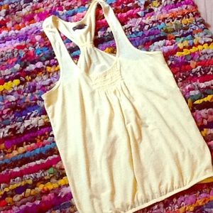 Semi-transparent Yellow Top