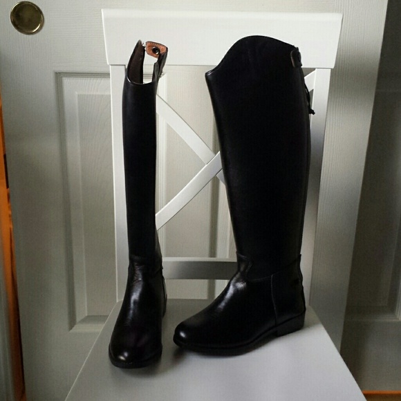 Dublin black english riding boots