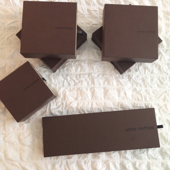 Authentic Louis Vuitton Boxes