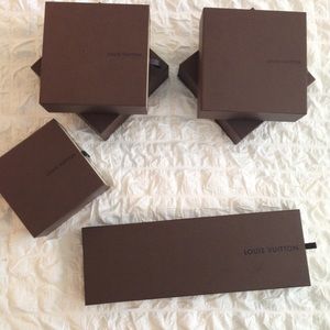 Authentic Louis Vuitton Boxes