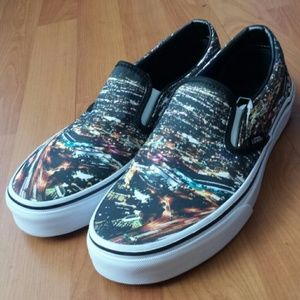 City Print Vans Classic Slip On