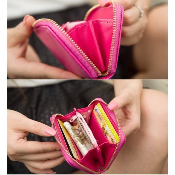 Pink cute wallet - Picture 2 of 4