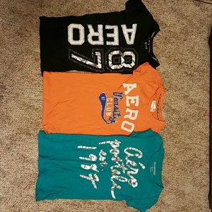 3 xsmall aeropostale shirts