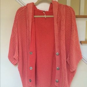 Free people cable-knit sweater