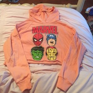 ❌ LAST CHANCE Cropped marvel hoodie